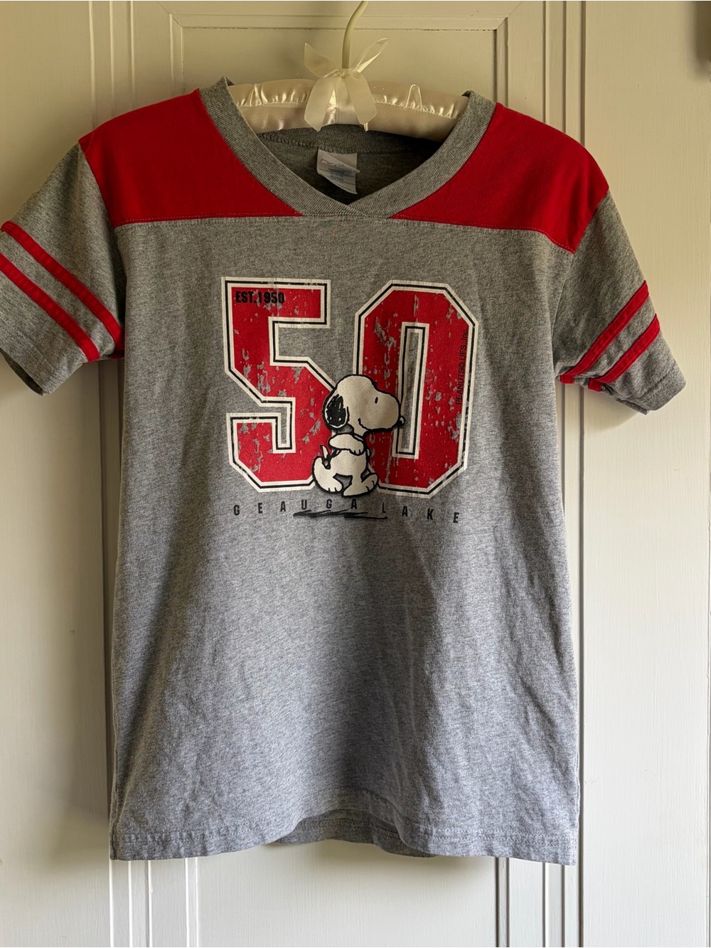 00s snoopy T-shirt football